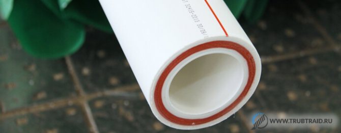 Glass fiber reinforced pipe