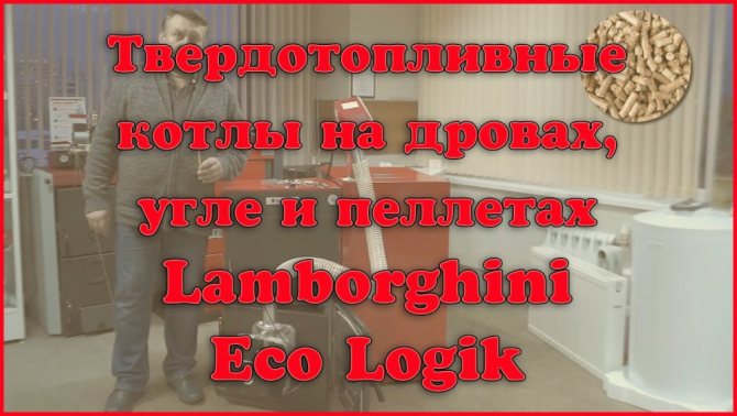 Dandang bahan api pepejal untuk kayu, arang batu dan pelet Lamborghini Eco ...