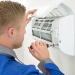 Installation of air conditioner