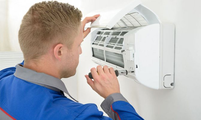 Air conditioner installation