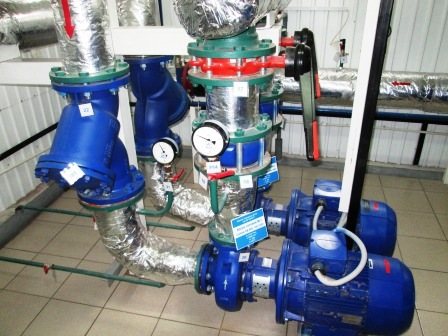 The device and principle of operation of centrifugal network pumps