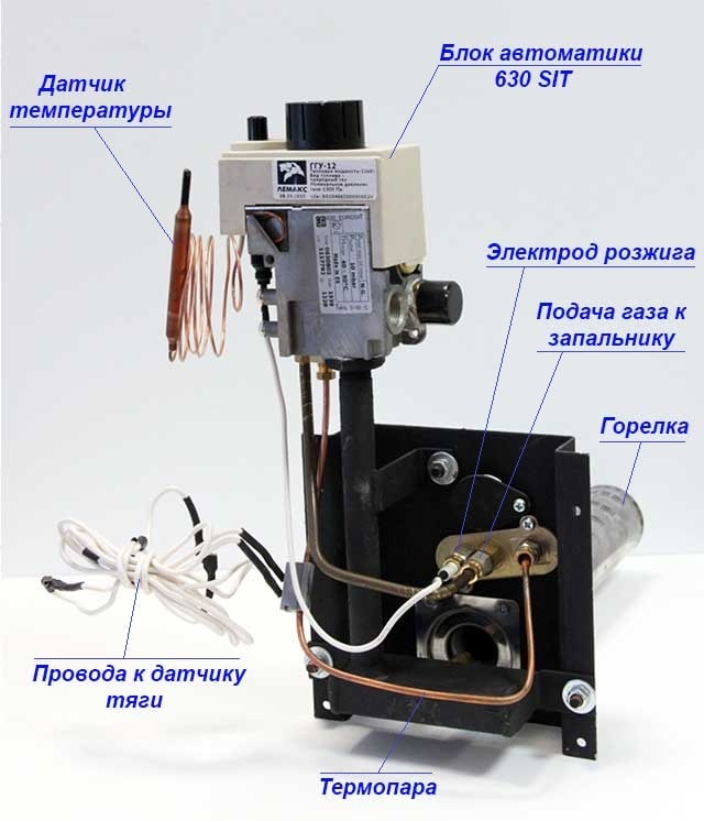 מכשיר אספקת גז במכשירי Lemax