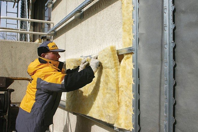 Insulation of the facade