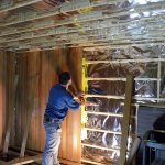 thermal insulation of the steam room in the bath