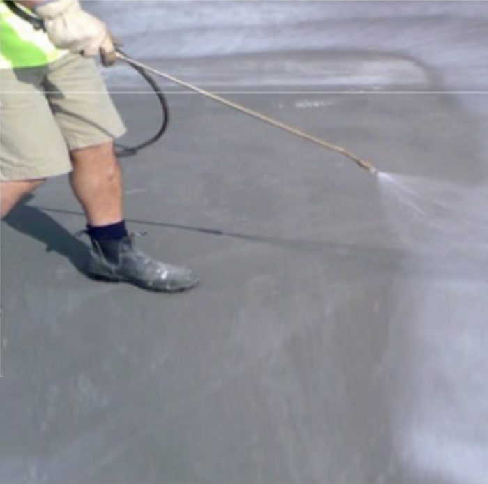 Insulation of the floor in the garage