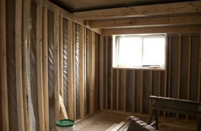 Insulation for hl partitions