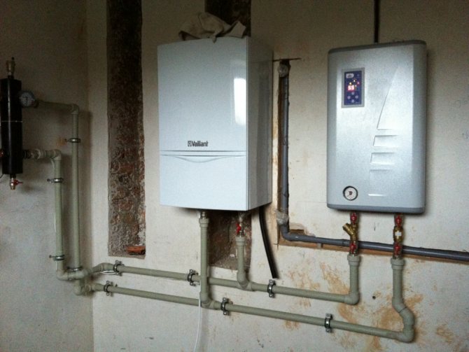 water heating boiler (main key)