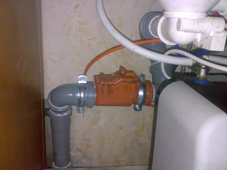 Výběr místa pro instalaci zpětného ventilu