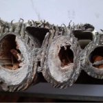 clogged heat exchanger