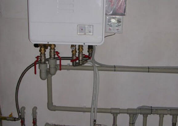 closed gravity heating system