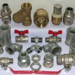 shut-off and control valves for heating radiators